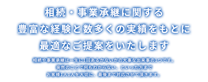 当事務所ではお客様の満足度の向上のため、質の高いサービスを提供します。